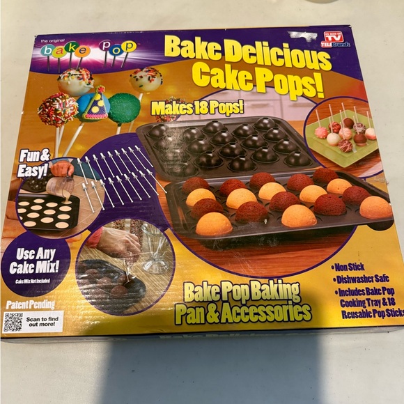 Bake pop baking pan & Accessories NEW - Picture 1 of 2